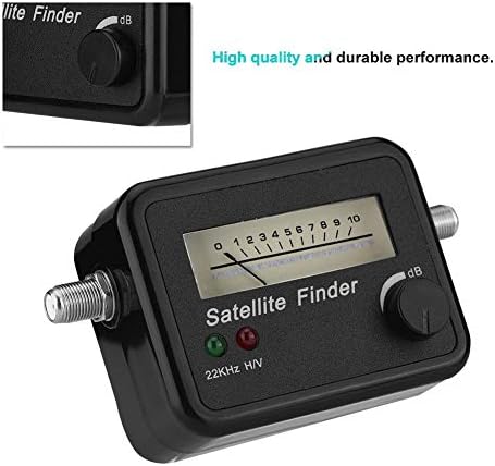 MUGAST Digital Satellite Finder, Mini Pocket Size de bolso DC 13-18V Profissional Digital Sat Signal Finder com Llluminated Meter Display
