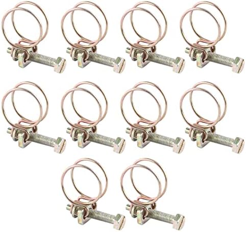 10pcs Ajuste ajuste de cachos de tubo de fio duplo acessórios Acessórios de tubo de moldura de água de barb ancorneta