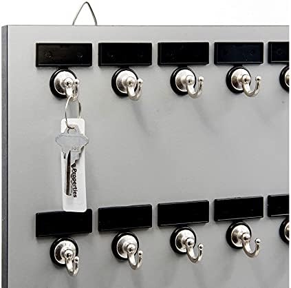 Rack de chave, suporte para chaves 55MGN, ganchos de metal parafusos extras 55 com 'placa de identificação personalizada',