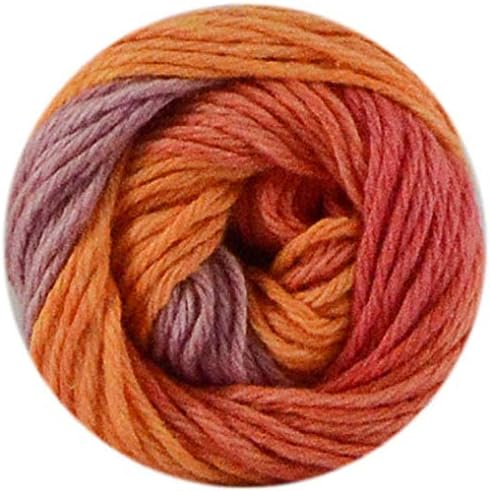 Premier Yarns Yarn Home Cotton Mlt Str, Listra laranja
