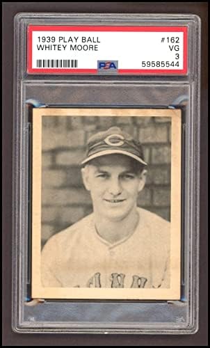 1939 Play Ball 162 Whitey Moore Cincinnati Reds PSA PSA 3.00 Reds