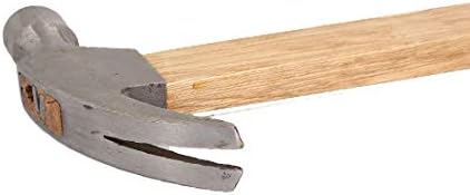 Novo LON0167 Carpinteiro doméstico em apresentação de madeira alça de madeira eficácia confiável Martelo de reparo de metal curvado