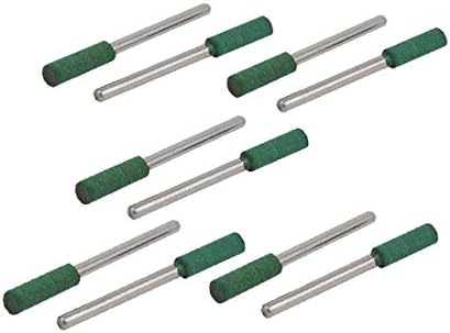 X-DREE CILINDRO DE RORBORAÇÃO RESIMENTO DE TROBRIMENTO ROUTO DO PONTO ROGADO DE PONTO VERDE 3MM BURO DE DRINHA DIA 10PCS (Cilindro