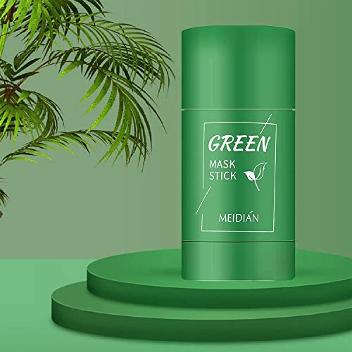 Venanoci Green Tea Mask Stick, máscara de argila purificadora, removedor de cravo, máscara de limpeza profunda por por por por