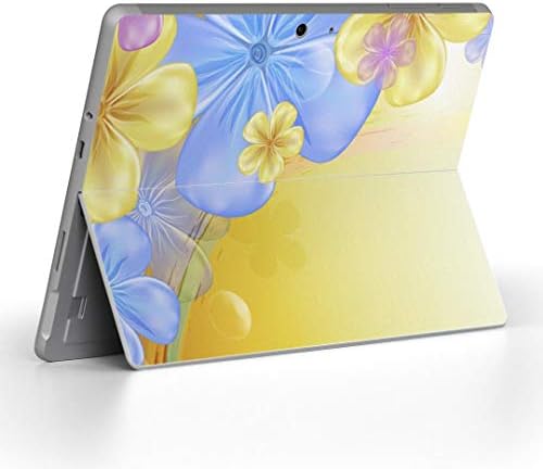 capa de decalque de igsticker para o Microsoft Surface Go/Go 2 Ultra Thin Protective Body Skins 000707 Padrão de flores