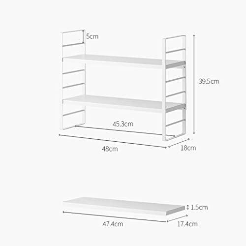 Prateleiras caseiras de JyxCoshelf, prateleiras de cozinha, rack de especiarias em forma de piso rack de bancada multifuncional,