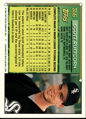 1994 Topps 356 Scott Ruffcorn NM-MT White Sox