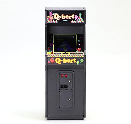 Brinquedos de New Wave Q*Bert x Replicade Playable Arcade Video Video Game 11,3 polegadas Cabinete 1/6 Máquina de escala