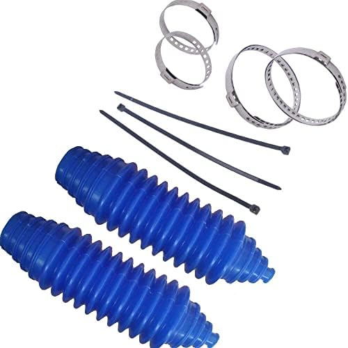 Teamwill Universal Silicone Rack e Pinion Direreing Boot Pinion Boot Gaiter Kit Blue