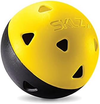 Sklz Limited Flight Practice Impact Golf Balls, 12 pacote, amarelo