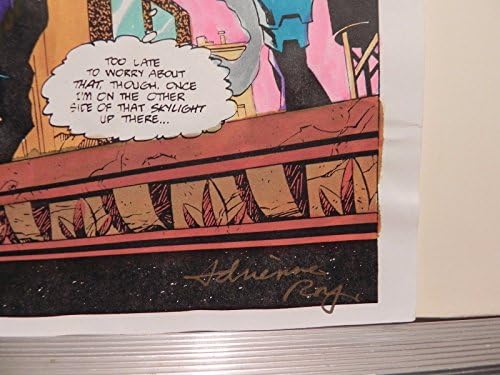 Guia de cores anual nº 5 Flash assinado por Adrienne Roy PG24 Vintage DC Super -herói