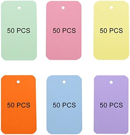 Koogel 252pcs com guias cartões de índice coloridos e 300pcsmulticolor Binder Ring Flash Card