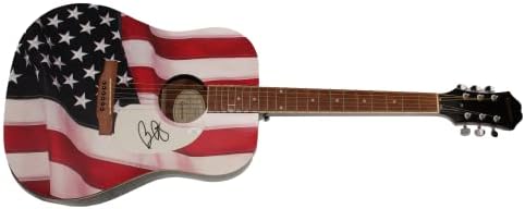 Brad Paisley assinou o autógrafo em tamanho real um de um gentil 1/1 American American Gibson Epiphone Guitar Guitar b
