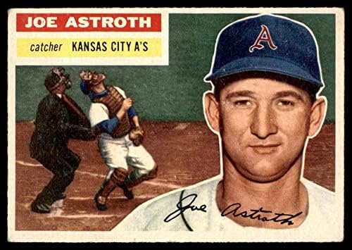 1956 Topps 106 Gry Joe Astroth Kansas City Athletics VG Athletics