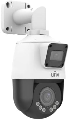 IPC9312LFW-AF28-2X4 Uniview 2*2mp Lighthunter Dual-lente Rede PTZ Câmera