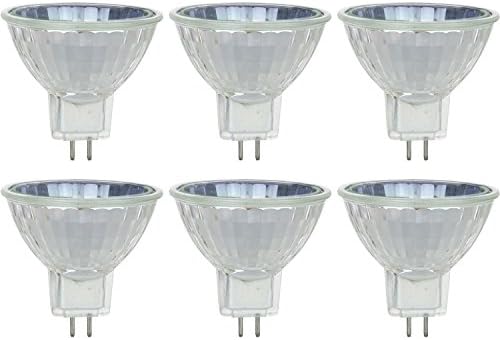 SUNLITE 40702-SU HALOGEN MR16 MINI LUBLE DE CONGUNIDADE DE INFORMAÇÃO, BAB, 20 WATTS, 230 LUMENS, GU5.3 Base 2 pinos, ângulo de feixe