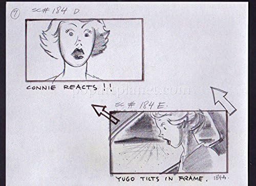 Dragnet 1987 Storyboard original Art Dan Aykroyd Tom Hanks Carl Aldana Connie