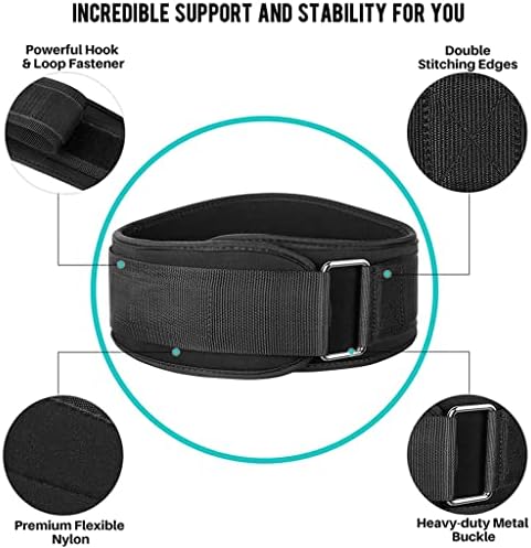 SAWQF 1PCS Belt Belt Belt Surfinamento de ginástica Ajuste Ajuste Support Squat Dumbbell Treinamento Fitness Fitness