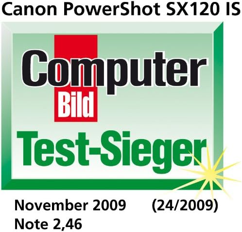Canon PowerShot SX120 é uma câmera digital de 10MP