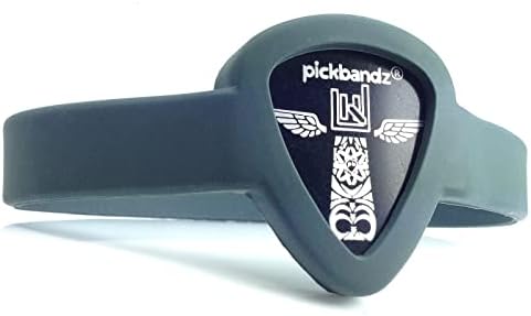 Pickbandz Wrist Guitar Pick Solter - Popa em sua colheita favorita de guitarra personalizada Selecione cor e tamanho - rock on!