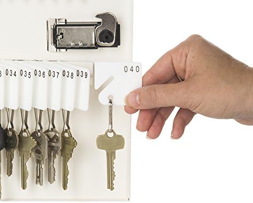 Gabinete da chave de aço Adiroffice - Chave de serviço pesado Safe - Caixa de bloqueio de segurança com bloqueio de combinação