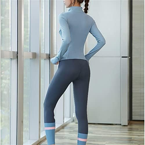 Dhtdvd Yoga Clothing Sets Feminino Fitness Sports Pilates Streting Summer Summer Sleeved Modelos