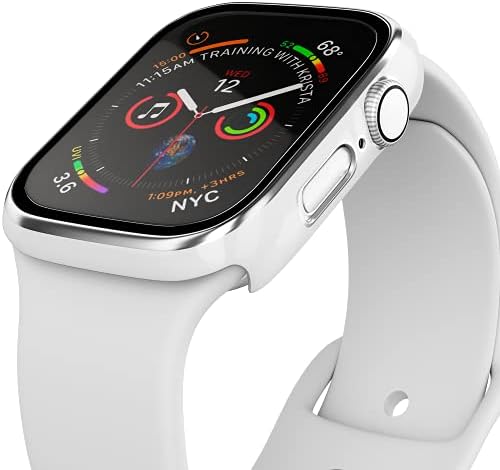 [2 pacote] D&K exclusivos compatíveis com estojo Apple Watch de 44 mm, caixa de proteção contra cobertura de cobertura