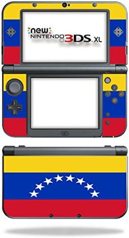 MightySkins Skin Compatível com o novo Nintendo 3DS XL Capa Wrap Skins Skins Venezuela Flag