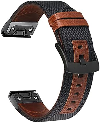 BANEGUV RAISE RELUMA DE CALARO BAND SPRAP PARA GARmin Fenix ​​6 6x Pro Strap Easy Fit para Garmin Fenix ​​3 3HR 5x 5 Plus 6