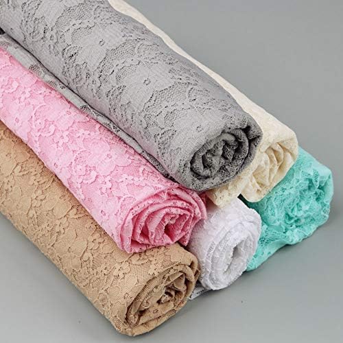 LDDCX Recém -nascido Baby Lace Wrap Blanket e 2 PCs Bads Bandas.