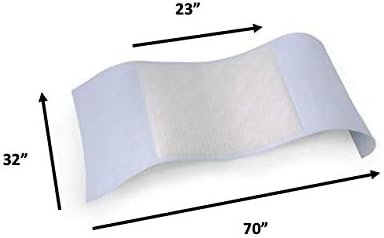 A absorção pesada da egosan é baseada em sufocadas e polímero descartável, 30 por caixa, ótima proteção como almofadas