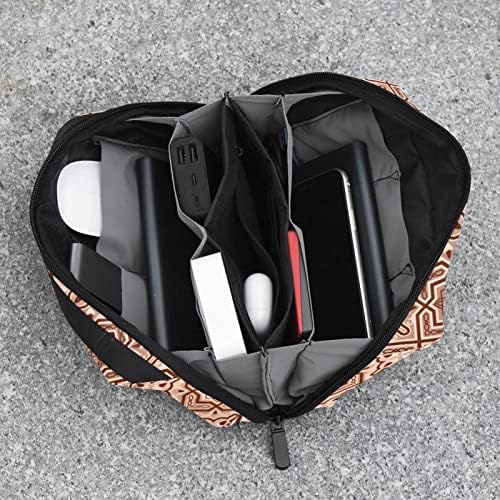 Bolsa de higiene saco de viagem, organizador de viagens de bolsa de maquiagem resistente à água para acessórios, padrão