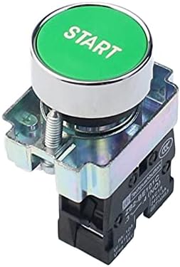 Botão de partida de 22 mm de 22 mm com o símbolo de seta XB2 botão de toque plano, interruptor de botão de redefinição automática