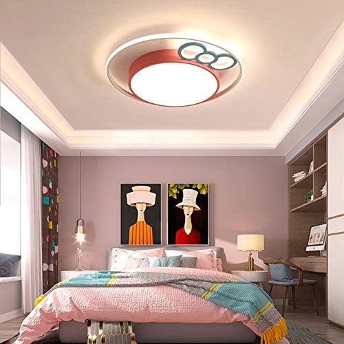 Jydqm quarto infantil quarto de bebê lâmpada rosa lâmpada led telhado luz luz infantil quarto luz crianças lâmpada