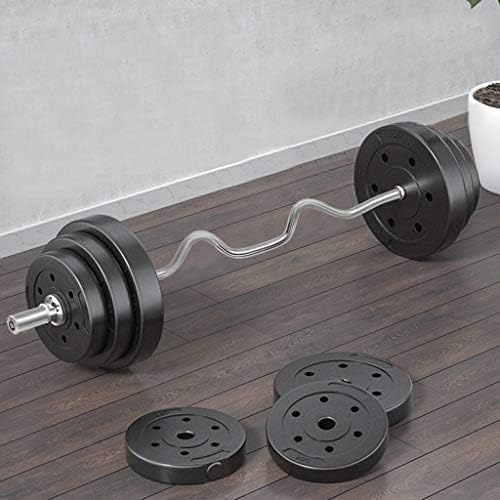 Barra de fitness Body Fitness 47 '' Barra de peso com duas mangas rotativas Barra de arco de barra de barra de barra para