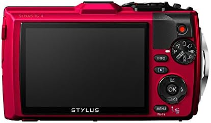 Olympus TG-4 16 MP Câmera digital à prova d'água com LCD de 3 polegadas-versão internacional