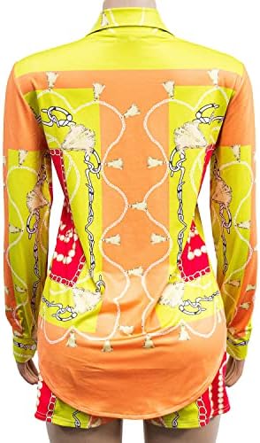 Roupfits de 2 peças femininas - Boho Floral Impresso camiseta larga shorts de pernas largas Loungewear Set Party Summer Beath