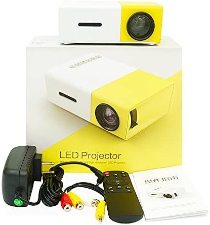 Mini LED LED portátil Smart Pocket Cinema Video Projecor YG300