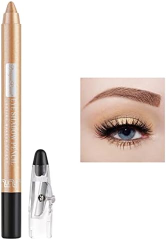 Terbklf Glitter Sheshadow Stick Conjunto colorido, Creyon de Beck Shadow de Creme de Creme de Glitter Shimm