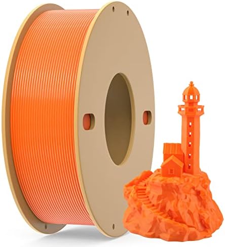 FIROS PETG 3D Filamento de 1,75 mm, 0,25 kg Filamento PETG 3D Filamento Filamento Filamento de papelão, filamento de