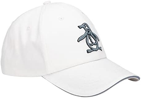 Logotipo de contraste de pinguim original chapéu de beisebol ajustável