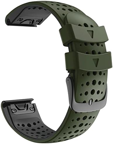 EGSDSE RELUGA RÁPIDO EasyFit Silicone Watch Bandtrap Wristrap para Garmin Fenix ​​7x 7 6x Pro 5 5x Plus 935 Smartwatch Bracelet 22/26mm