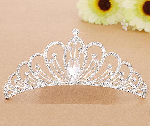 Brincos de colar da coroa de stridal de noiva para os brincos de colar para cristal de casamento tiara tiara camba