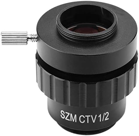 Microscópio estéreo High ocular 0,5x Lente objetiva de montagem C 1/2 adaptador de CTV para câmera digital de vídeo SZM Micul estéreo