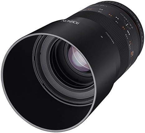 Rokinon 100mm F2.8 ED UMC Full Frame Lens Macro para Canon EF Digital SLR Câmeras
