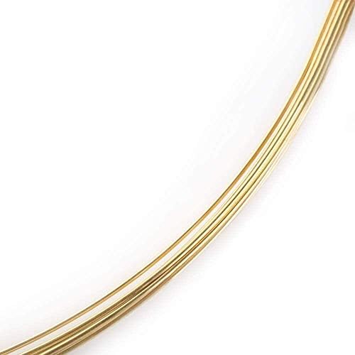 Nianxinn Cobre Fio de arame de arame de arame de cobre linha de metal condutora Solda de jóias Diy Modelo de jóias, comprimento: