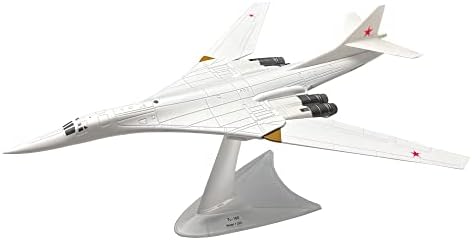 1: 200 escala russa tupolev tu160 blackjack strategic bombardeiro diecast metal planing modelo de ornamento presente