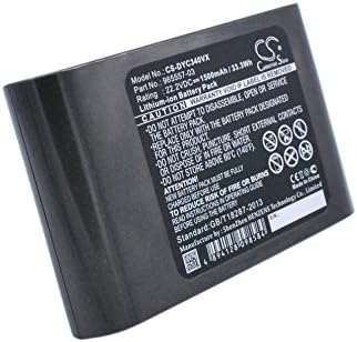 Cameron Sino Novo ajuste da bateria de substituição para Dyson DC31 Animal, DC34, DC34 Animal, DC35, DC35 Multi -Floor, DC44 Animal,