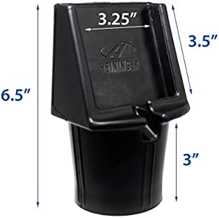 HEININGER COMUTEMATE CELLCUP CELOLE POLED 2 PACK, BLACK