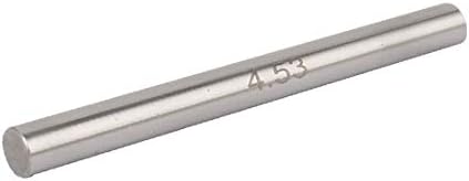 X-dree 4,53 mm Dia +/- 0,001mm Tolerância GCR15 Ferramenta de medição do medidor de medidor de pino cilíndrico (4,53 mm dia +/- 0,001